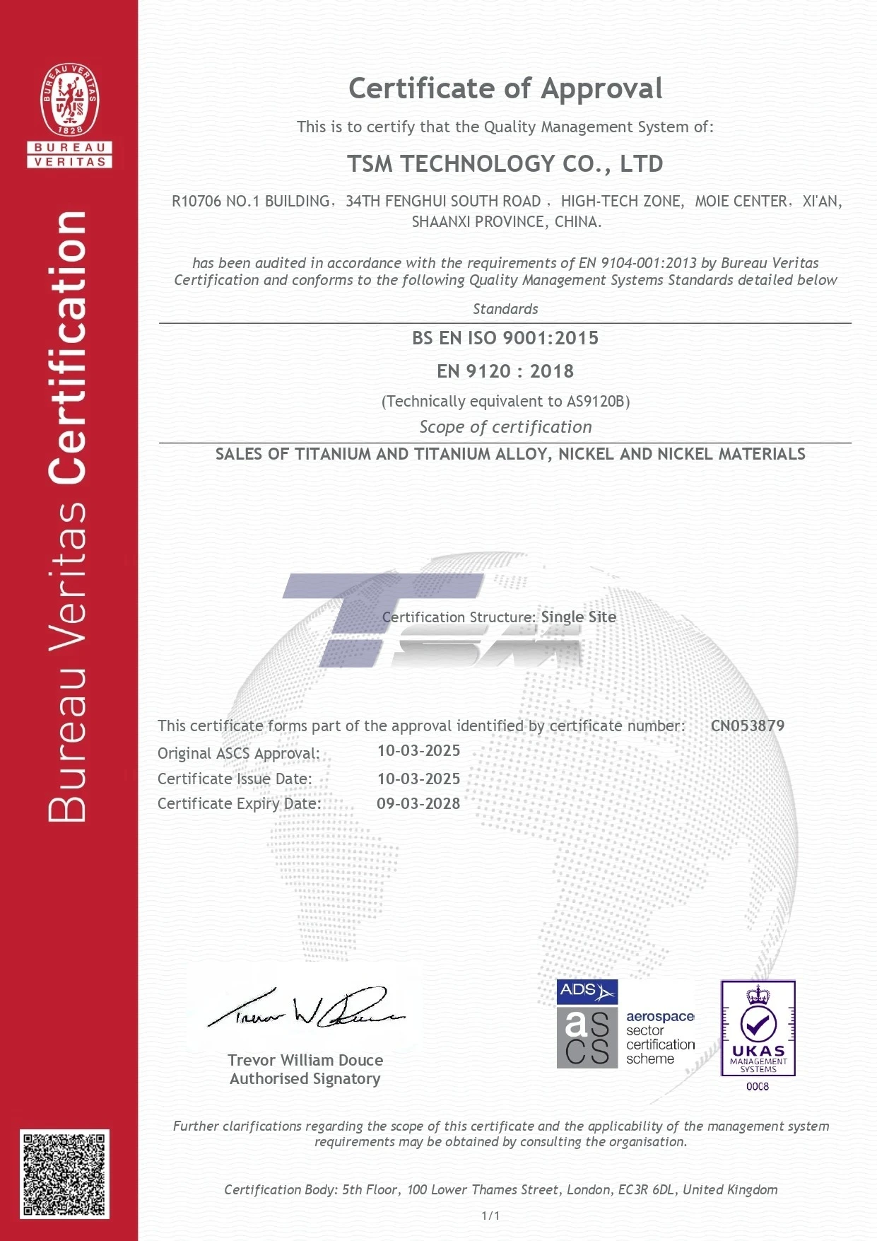 EN 9120:2018 Aerospace Distribution Quality Management System EN 9120:2018 Aerospace Distribution Quality Management System