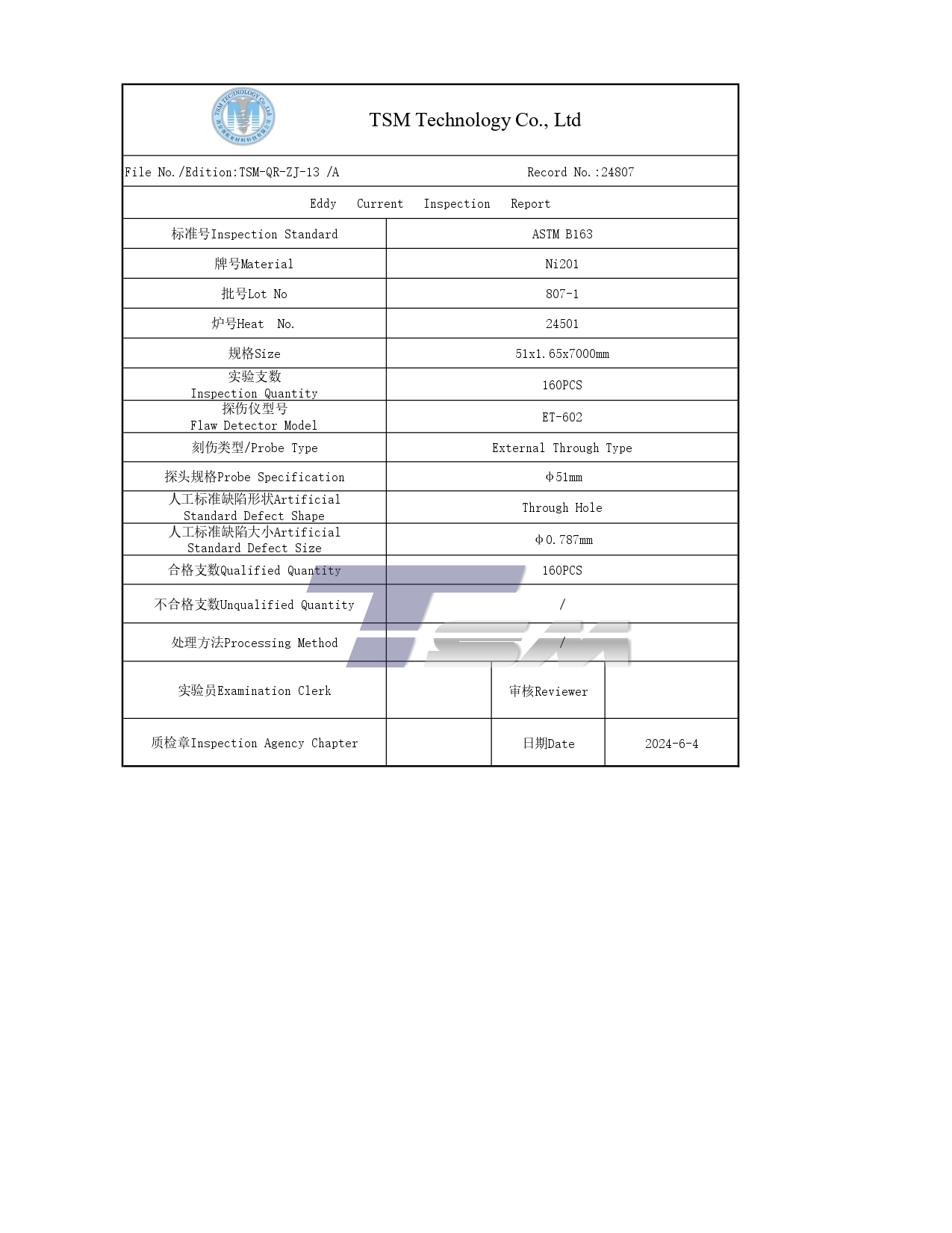 Mechanical Tests Mechanical Tests