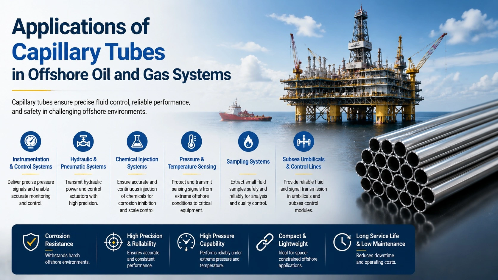 Applications of Capillary Tubes in Offshore Oil and Gas Systems Applications of Capillary Tubes in Offshore Oil and Gas Systems