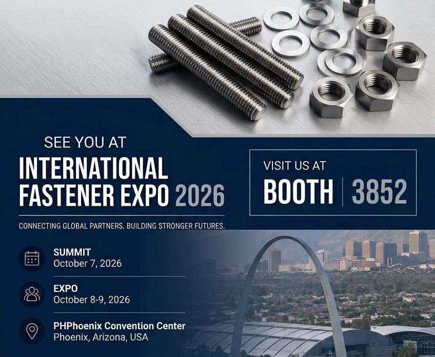 TSM Ni Alloy to Exhibit at International Fastener Expo 2026 | Booth #3852
